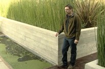 池塘设计 - 金属入口池塘